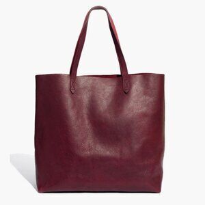 Madewell The Transport Tote Dark Cabernet